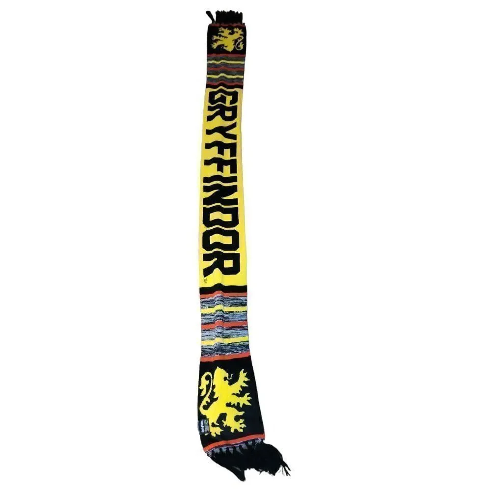 Harry Potter Scarf Adult Gryffindor Multicolor Winter Movie